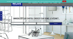 Desktop Screenshot of le-relais-immobilier.fr